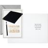 Hallmark Graduation Cards Assortment, Hats Off (6 Cards with Envelopes, 2 Designs)(Hats Off  6 Cards)