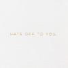 Hallmark Signature Graduation Card (Graduation Cap With Tassel Hats Off to You) (599GGJ6255)(Multicolor)