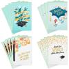 Hallmark Graduation Cards Assortment for Her, She Believed She Could (16 Cards and Envelopes, 4 Designs)(Assorted Graduation Cards for Females)