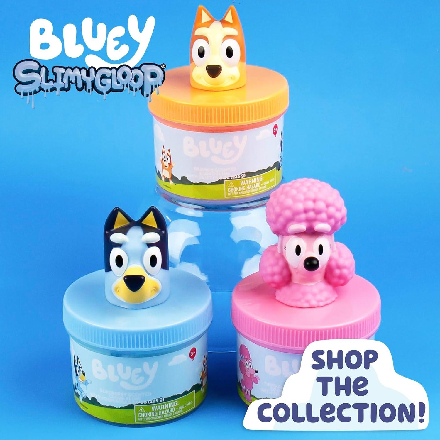 imageRainbow Brite Scented Cloud Slime VanillaScented Collectible Charm White Iridescent Tinsel ampamp Reusable Container with Topper Cute Stuff for Kids Colorful Fidget Toys Goody Bags StuffersBingo