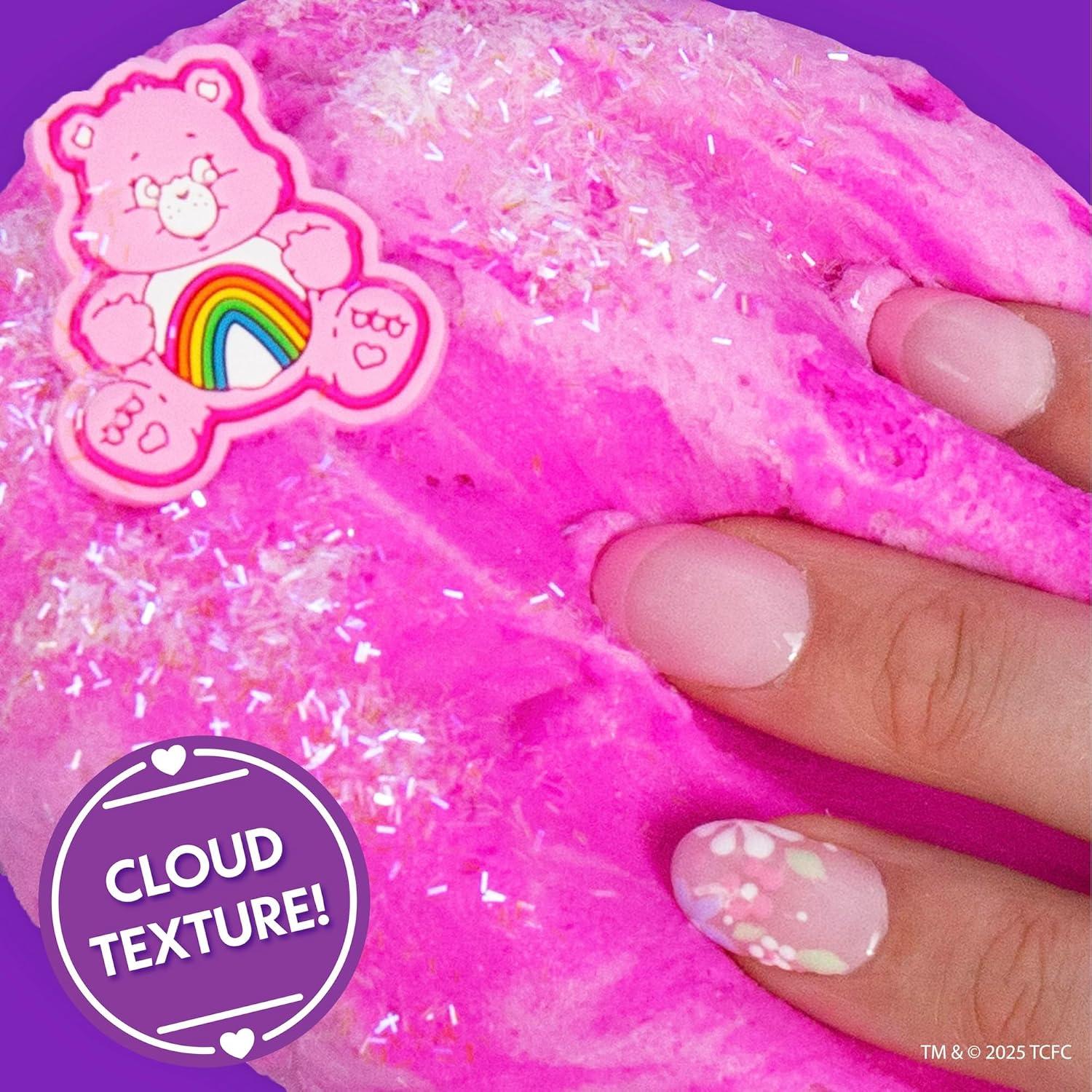 imageRainbow Brite Scented Cloud Slime VanillaScented Collectible Charm White Iridescent Tinsel ampamp Reusable Container with Topper Cute Stuff for Kids Colorful Fidget Toys Goody Bags StuffersCare Bears  Bubblegum