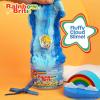 Rainbow Brite Scented Cloud Slime, Vanilla-Scented, Collectible Charm, White Iridescent Tinsel, & Reusable Container with Topper, Cute Stuff for Kids, Colorful Fidget Toys, Goody Bags Stuffers(Rainbow Brite – Vanilla)