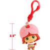 The Loyal Subjects Rainbow Brite Mystery Blind Bag 2.5-inch Cheebee Keychain Figure 3-Pack – Receive 3 Mystery Blind Bag Cheebee Keychain/Backpack/Clip-on Figures(Strawberry Shortcake 3-Pack)
