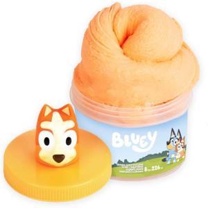 Rainbow Brite Scented Cloud Slime, Vanilla-Scented, Collectible Charm, White Iridescent Tinsel, & Reusable Container with Topper, Cute Stuff for Kids, Colorful Fidget Toys, Goody Bags Stuffers(Bingo)