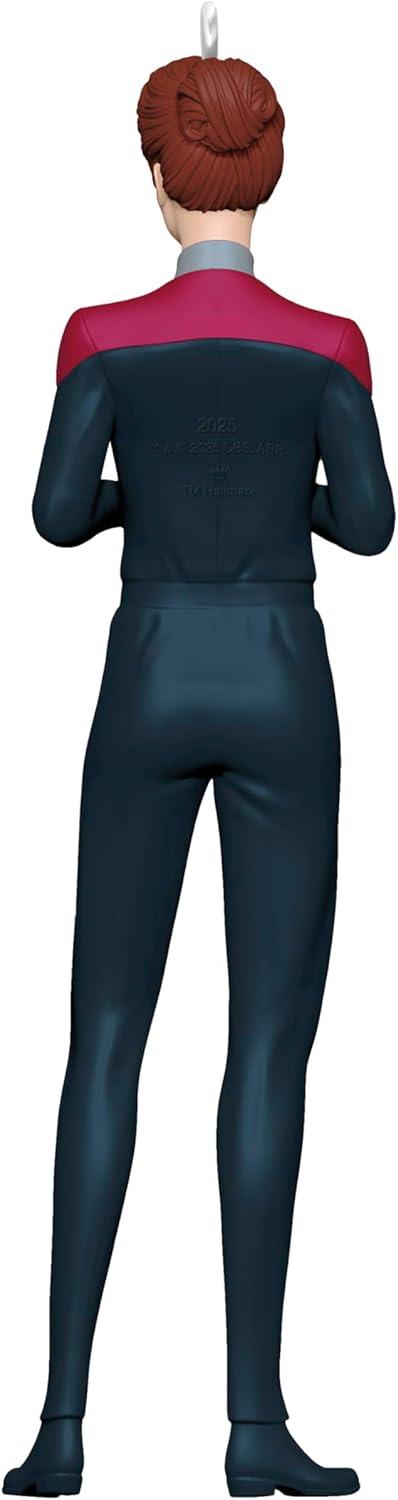 imageHallmark Keepsake Christmas Ornament 2025 Star Trek Picard USS Titan Gifts for TrekkiesProdigy Hologram Janeway