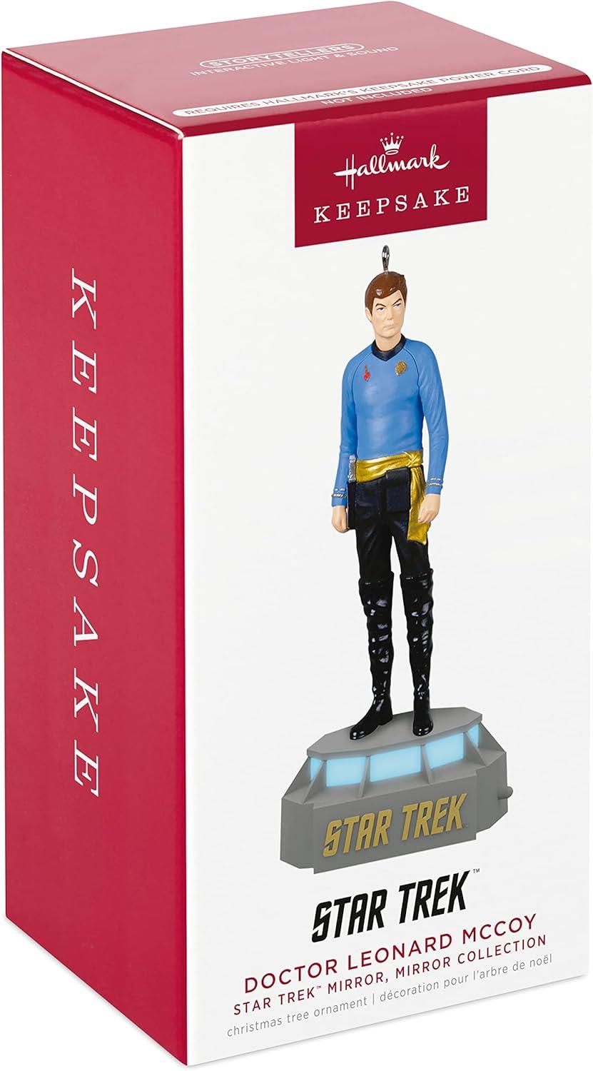 imageHallmark Keepsake Christmas Ornament 2025 Star Trek Strategic Operations Simulator Arcade Game with Light and Sound Gifts for TrekkiesDoctor Leonard McCoy
