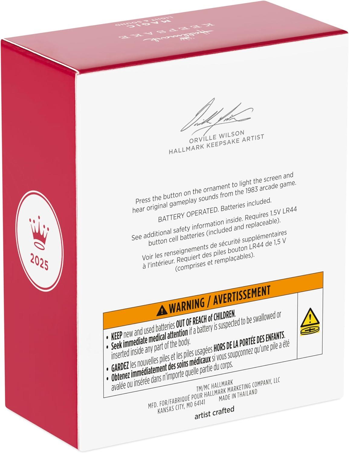 imageHallmark Keepsake Christmas Ornament 2025 Star Trek Strategic Operations Simulator Arcade Game with Light and Sound Gifts for TrekkiesStrategic Operations Simulator Arcade Game