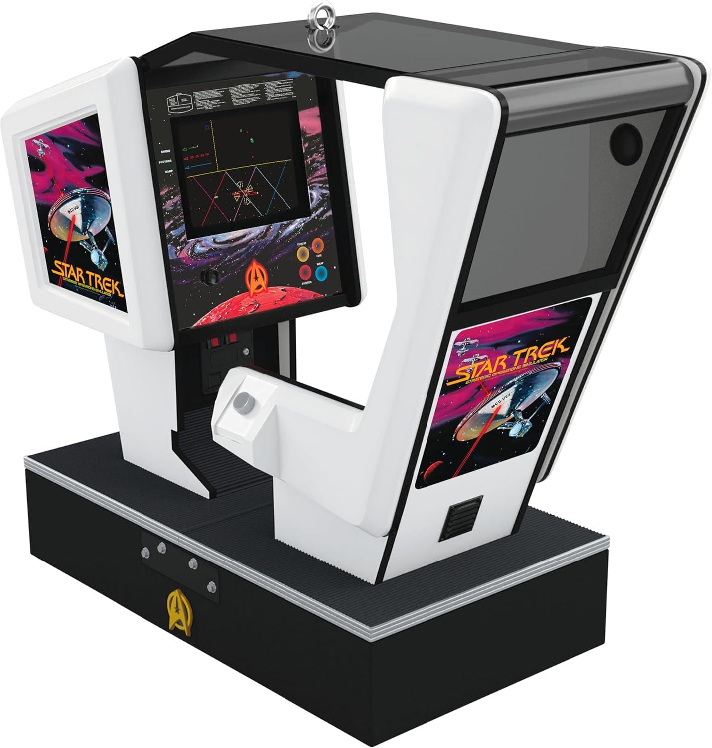 imageHallmark Keepsake Christmas Ornament 2025 Star Trek Strategic Operations Simulator Arcade Game with Light and Sound Gifts for TrekkiesStrategic Operations Simulator Arcade Game
