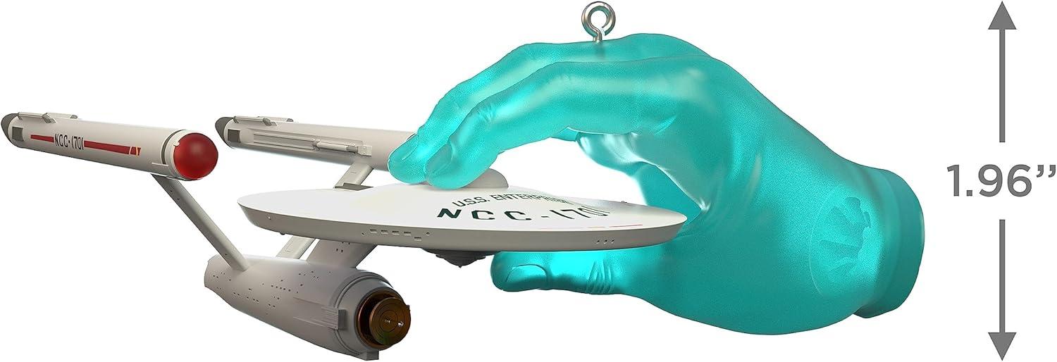 imageHallmark Keepsake Christmas Ornament 2025 Star Trek Strategic Operations Simulator Arcade Game with Light and Sound Gifts for TrekkiesThe Hand of Apollo