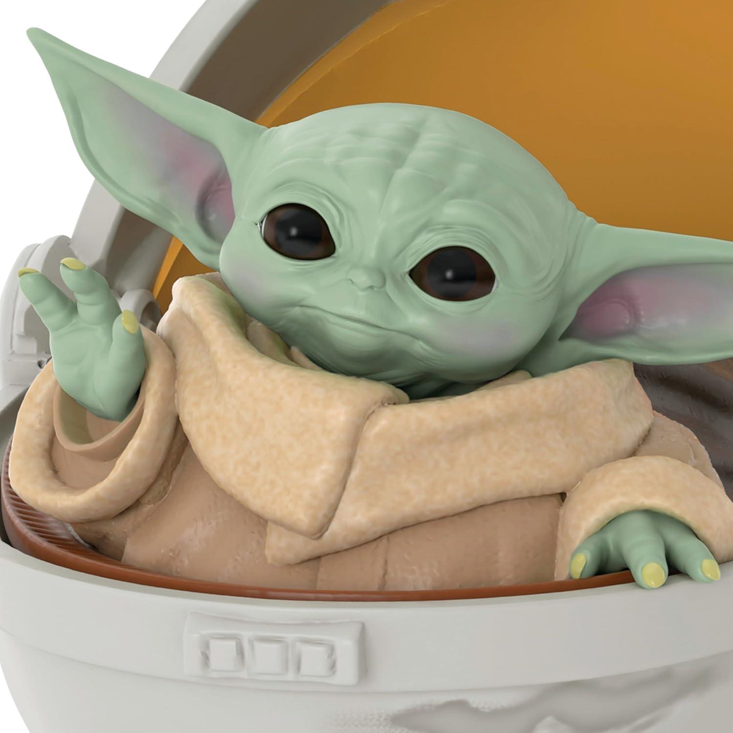 imageHallmark Keepsake Christmas Ornament 2025 Star Wars A New Hope Let The Wookiee Win with Video Light and Sound Gifts for Star Wars FansGrogu