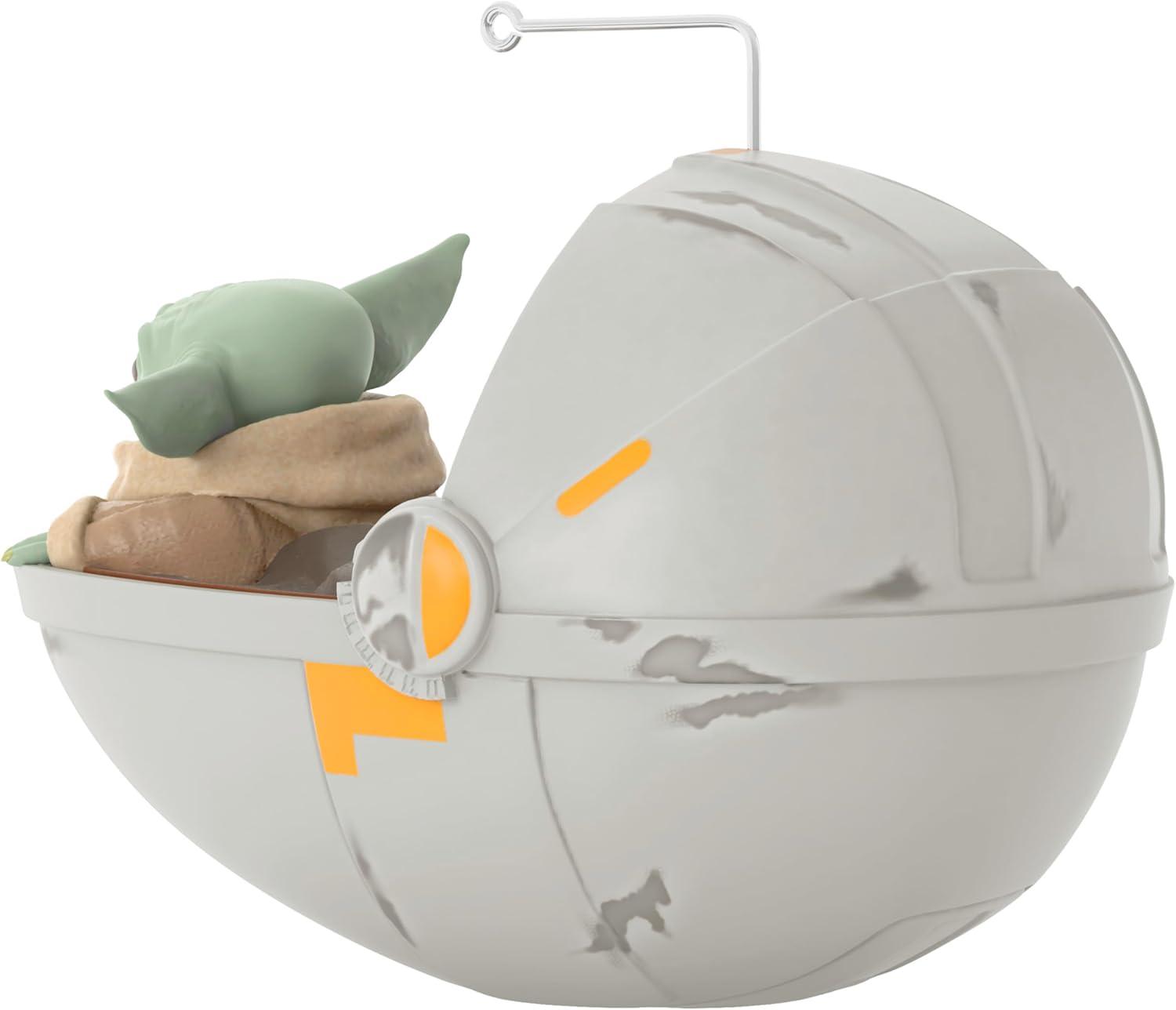 imageHallmark Keepsake Christmas Ornament 2025 Star Wars A New Hope Let The Wookiee Win with Video Light and Sound Gifts for Star Wars FansGrogu