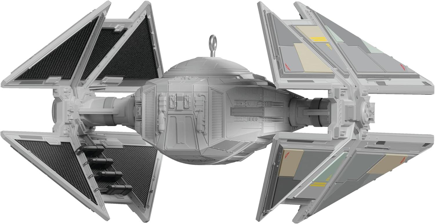 imageHallmark Keepsake Christmas Ornament 2025 Star Wars Andor TIE Avenger Gifts for Star Wars FansAndor TIE Avenger