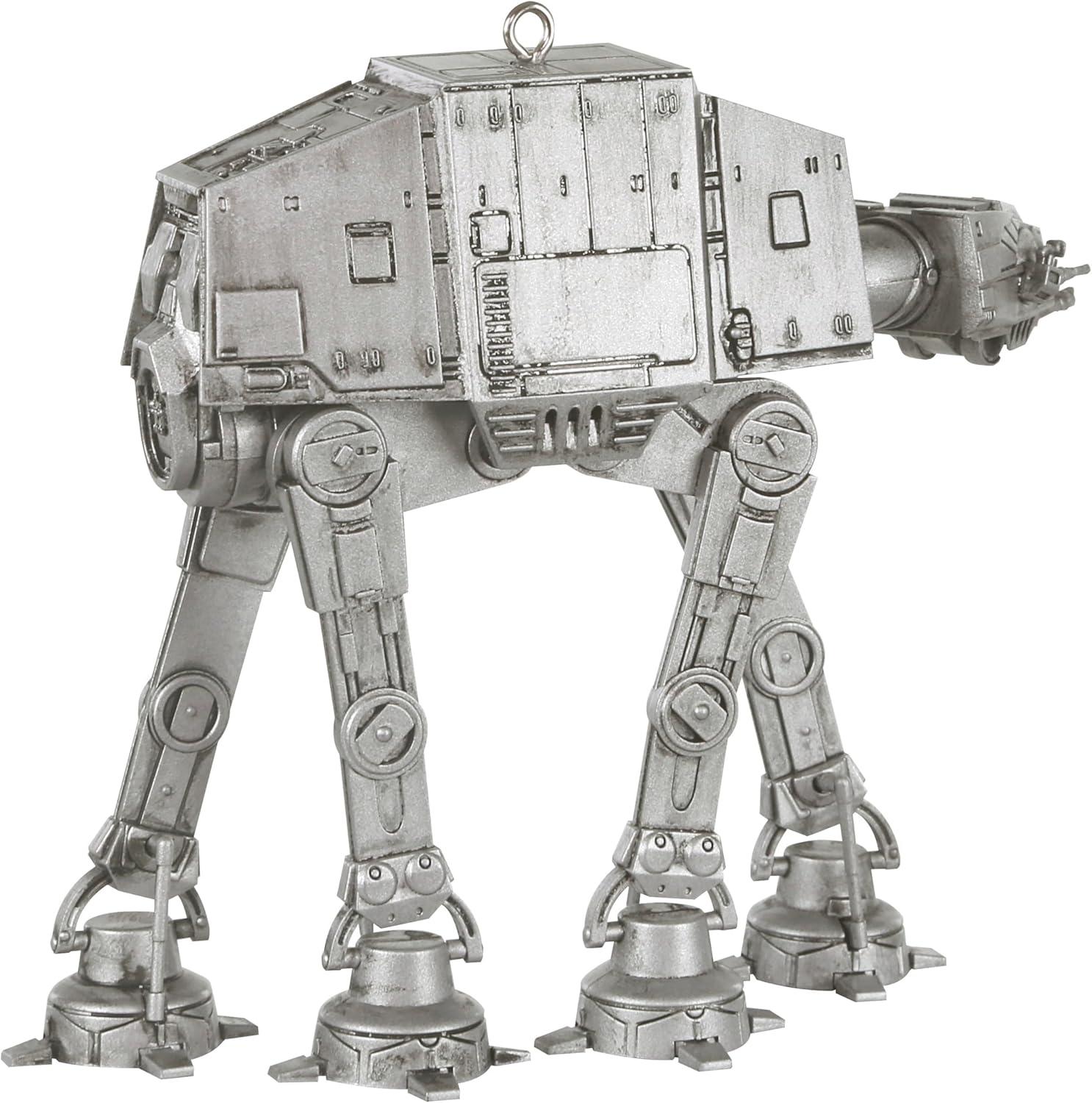 imageHallmark Keepsake Christmas Ornament 2025 Star Wars The Empire Strikes Back There is No Try with Sound Gifts for Star Wars FansImperial ATAT Walker