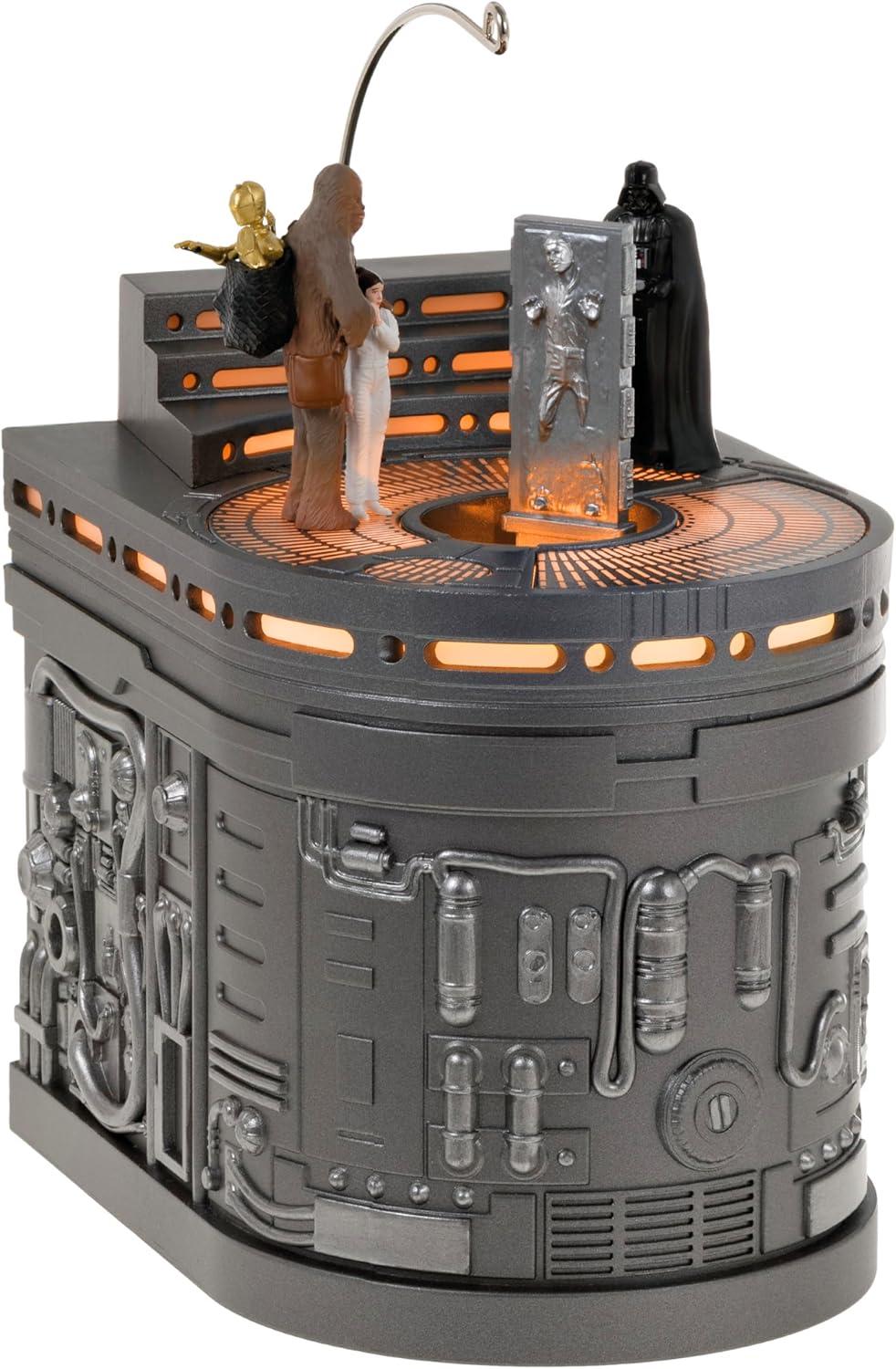 imageHallmark Keepsake Christmas Ornament 2025 Star Wars The Empire Strikes Back There is No Try with Sound Gifts for Star Wars FansInto the CarbonFreezing Chamber