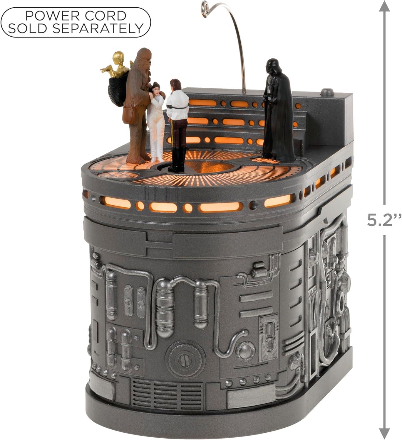 imageHallmark Keepsake Christmas Ornament 2025 Star Wars The Empire Strikes Back There is No Try with Sound Gifts for Star Wars FansInto the CarbonFreezing Chamber