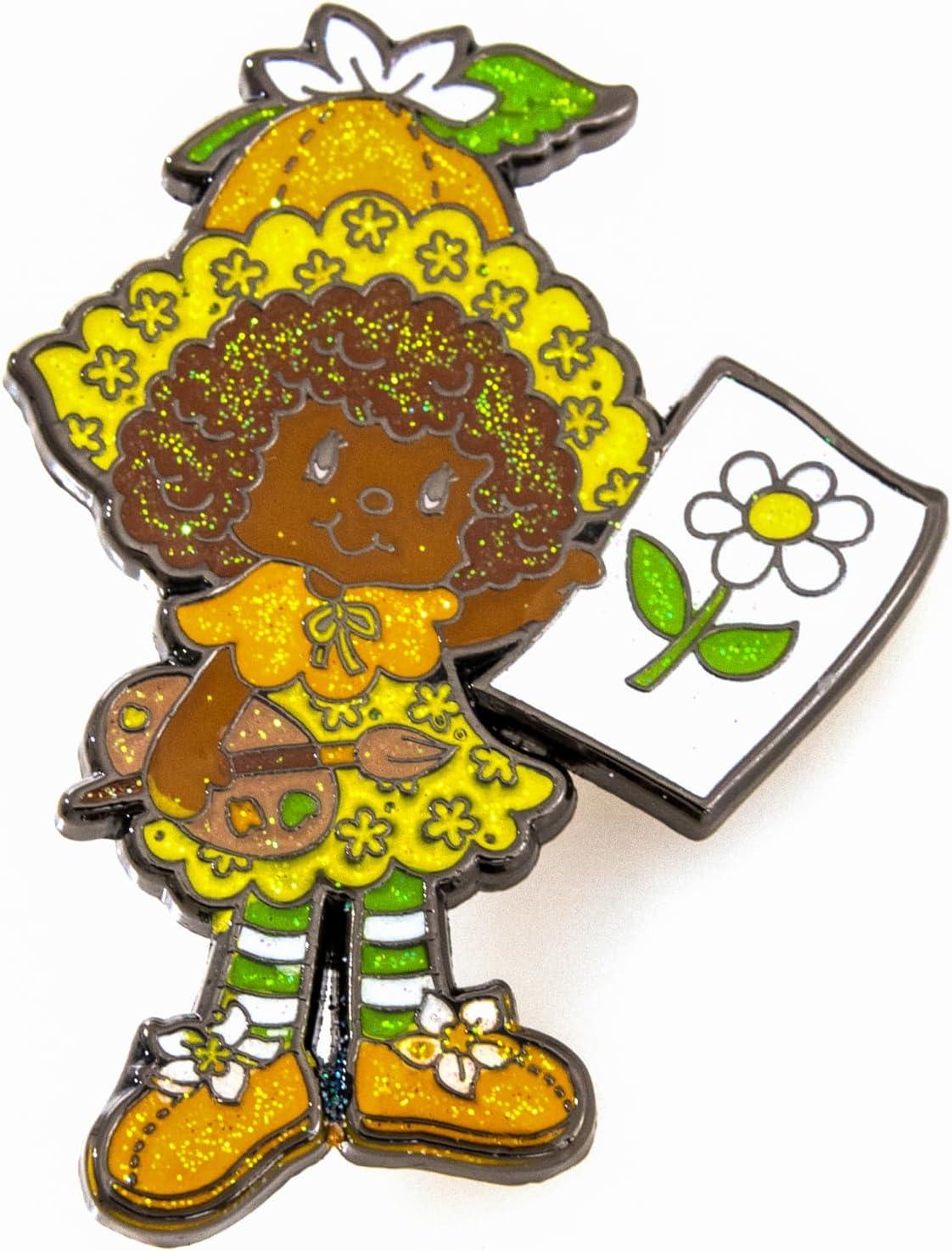 imageRainbow Brite Limited Edition 4Pack Glitter Enamel Pin Set with Rainbow Brite Twink Tickled Pink ampamp Stormy PinsStrawberry Shortcake Enamel Pins