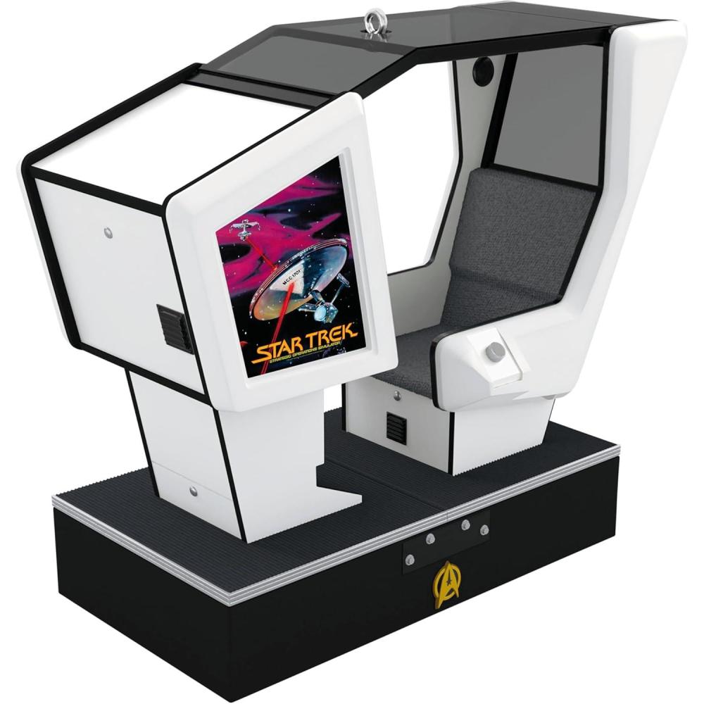 imageHallmark Keepsake Christmas Ornament 2025 Star Trek Strategic Operations Simulator Arcade Game with Light and Sound Gifts for TrekkiesStrategic Operations Simulator Arcade Game
