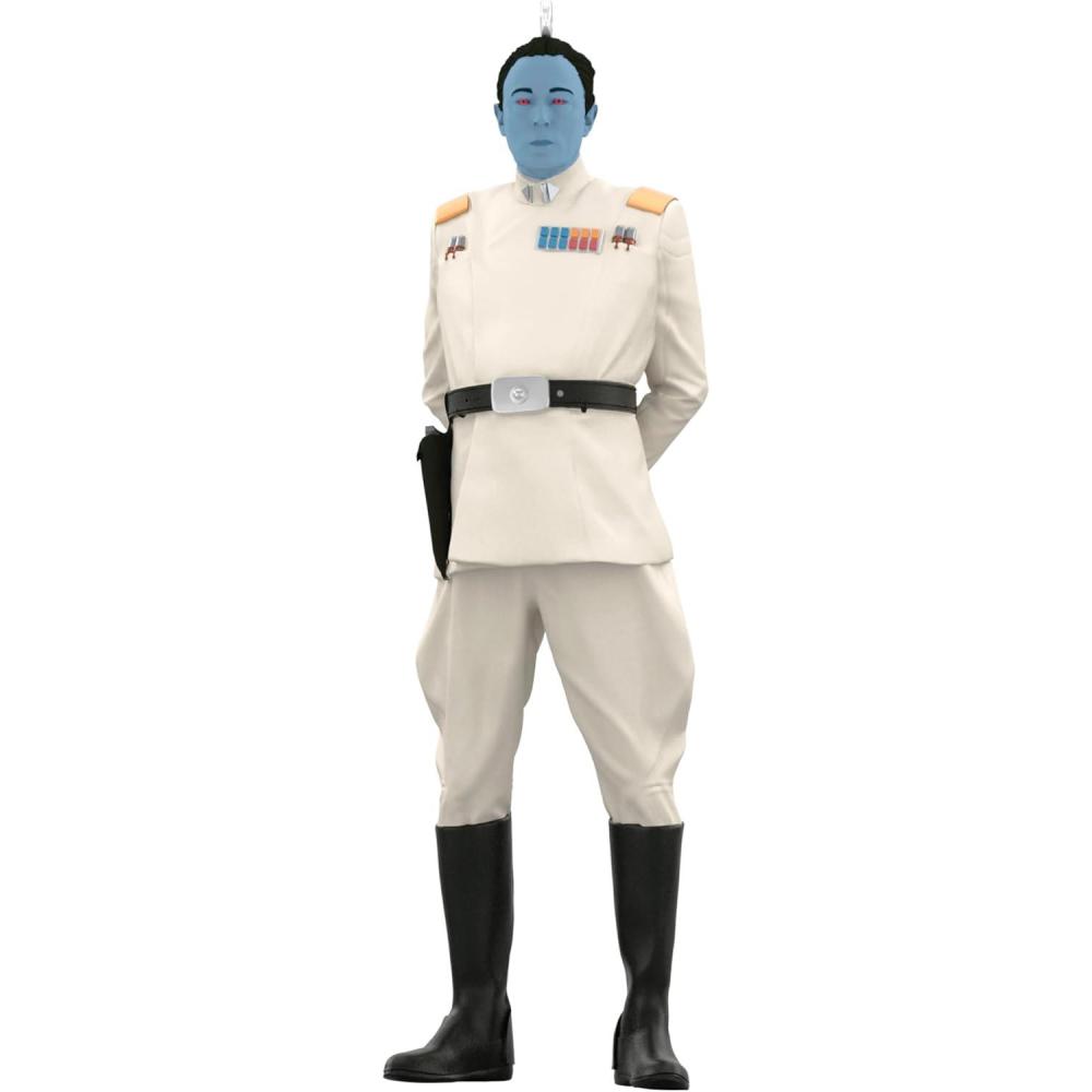 imageHallmark Keepsake Christmas Ornament 2025 Star Wars Andor TIE Avenger Gifts for Star Wars FansAhsoka Grand Admiral Thrawn