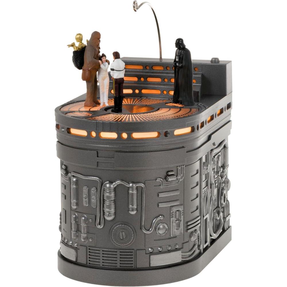 imageHallmark Keepsake Christmas Ornament 2025 Star Wars The Empire Strikes Back There is No Try with Sound Gifts for Star Wars FansInto the CarbonFreezing Chamber