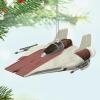 Hallmark Keepsake Christmas Ornament 2025, Star Wars Luke Skywalker Vintage Figure, Gifts for Star Wars Fans(A-Wing Fighter)
