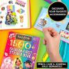 Rainbow Brite 1,500+ Sticker Book, Mega Sticker Pack, Cute Stickers for Teens, Kids, & Teachers, Retro Stationery Supplies, Kids Crafts Essentials, Classroom Prizes, Gifts for 4 Year Old Girl(Rainbow High)