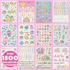 Rainbow Brite 1,500+ Sticker Book, Mega Sticker Pack, Cute Stickers for Teens, Kids, & Teachers, Retro Stationery Supplies, Kids Crafts Essentials, Classroom Prizes, Gifts for 4 Year Old Girl(Hello Kitty)