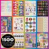 Rainbow Brite 1,500+ Sticker Book, Mega Sticker Pack, Cute Stickers for Teens, Kids, & Teachers, Retro Stationery Supplies, Kids Crafts Essentials, Classroom Prizes, Gifts for 4 Year Old Girl(Rainbow High)