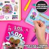 Rainbow Brite 1,500+ Sticker Book, Mega Sticker Pack, Cute Stickers for Teens, Kids, & Teachers, Retro Stationery Supplies, Kids Crafts Essentials, Classroom Prizes, Gifts for 4 Year Old Girl(LOL Surprise)
