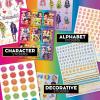 Rainbow Brite 1,500+ Sticker Book, Mega Sticker Pack, Cute Stickers for Teens, Kids, & Teachers, Retro Stationery Supplies, Kids Crafts Essentials, Classroom Prizes, Gifts for 4 Year Old Girl(Rainbow High)