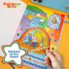 Rainbow Brite 1,500+ Sticker Book, Mega Sticker Pack, Cute Stickers for Teens, Kids, & Teachers, Retro Stationery Supplies, Kids Crafts Essentials, Classroom Prizes, Gifts for 4 Year Old Girl(Rainbow Brite)