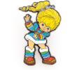 Rainbow Brite ‘Limited Edition’ 4-Pack Glitter Enamel Pin Set with Rainbow Brite, Twink, Tickled Pink & Stormy Pins(Rainbow Brite Enamel Pins)