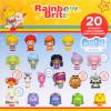 The Loyal Subjects Rainbow Brite 2-Pack with 4 Collectible Micro 1.5-inch Cheebee Blind Bag Mystery Figures(Rainbow Brite Mystery Figures)