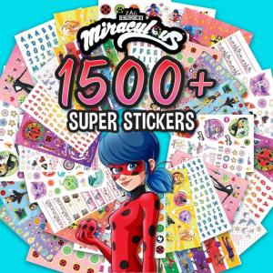 Rainbow Brite 1,500+ Sticker Book, Mega Sticker Pack, Cute Stickers for Teens, Kids, & Teachers, Retro Stationery Supplies, Kids Crafts Essentials, Classroom Prizes, Gifts for 4 Year Old Girl(Miraculous)