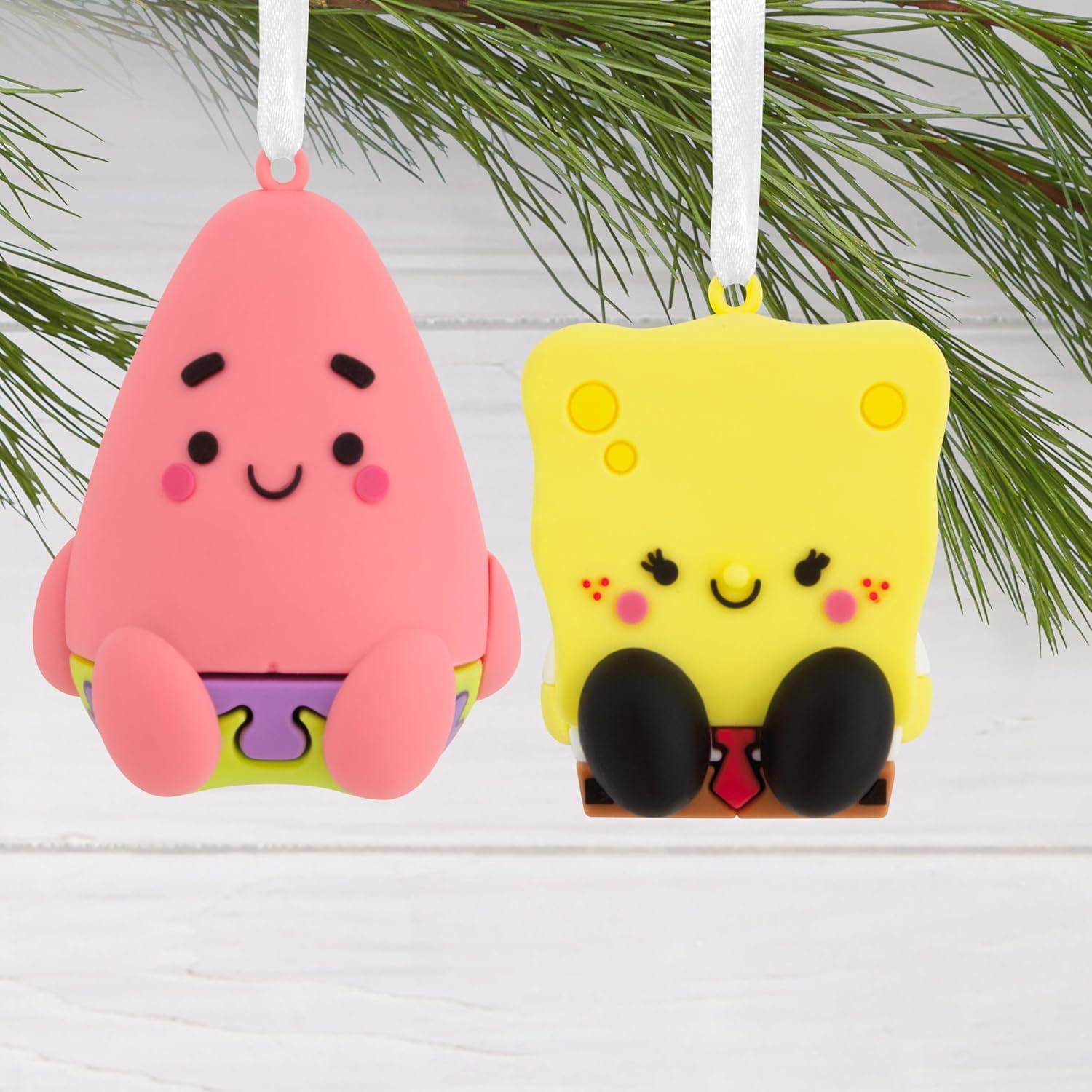 imageHallmark Better Together Harry Potter and Hedwig Magnetic Christmas Ornaments Set of 2SpongeBob SquarePants  Patrick