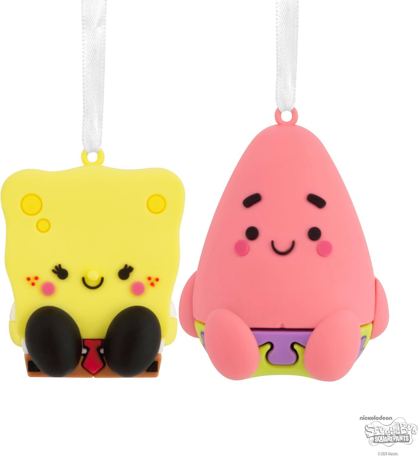 imageHallmark Better Together Harry Potter and Hedwig Magnetic Christmas Ornaments Set of 2SpongeBob SquarePants  Patrick