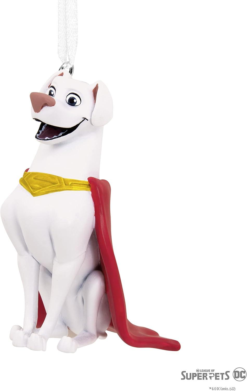 imageHallmark DC Justice League Mystery Christmas Ornaments Set of 2League of SuperPets