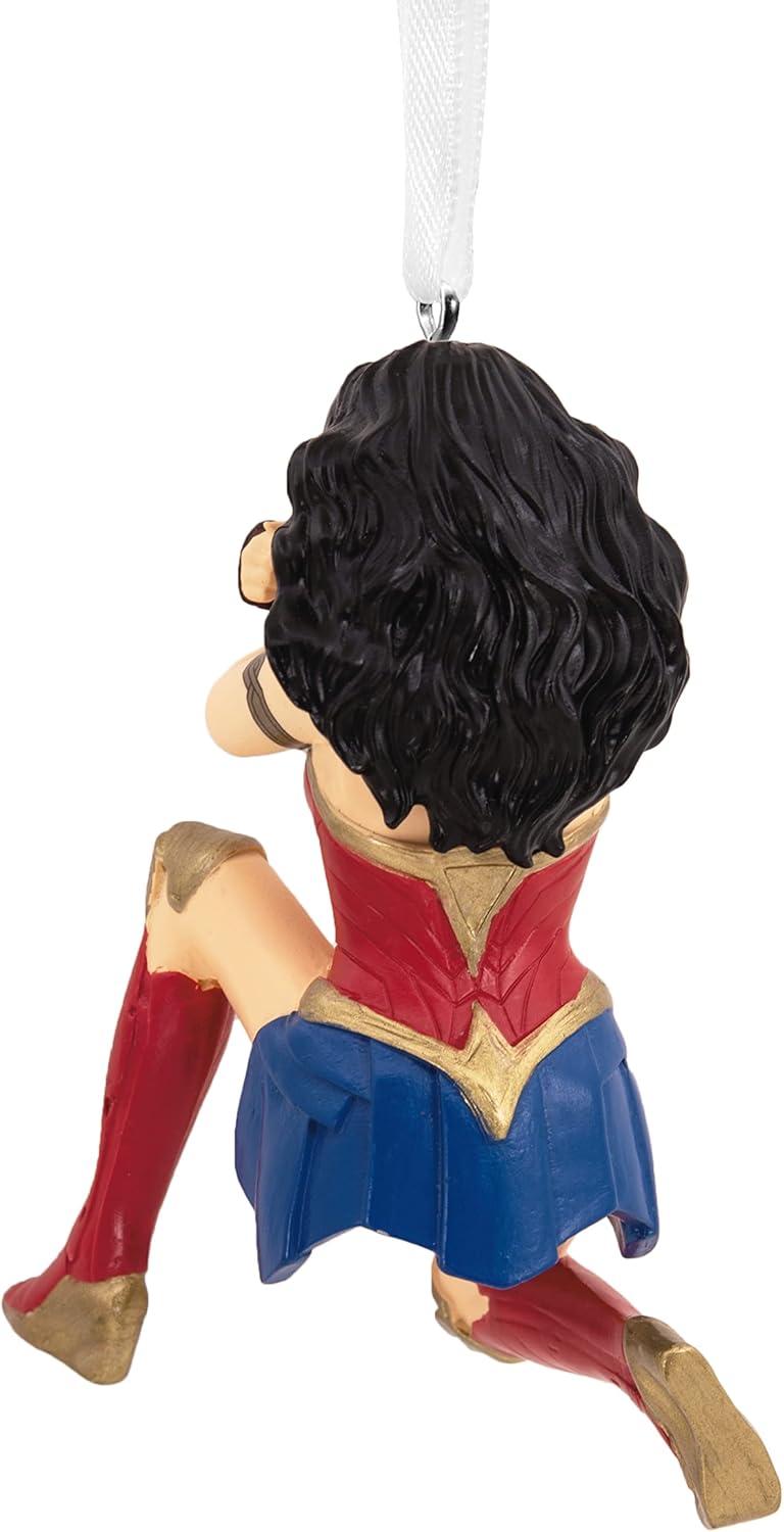 imageHallmark DC Justice League Mystery Christmas Ornaments Set of 2Wonder Woman