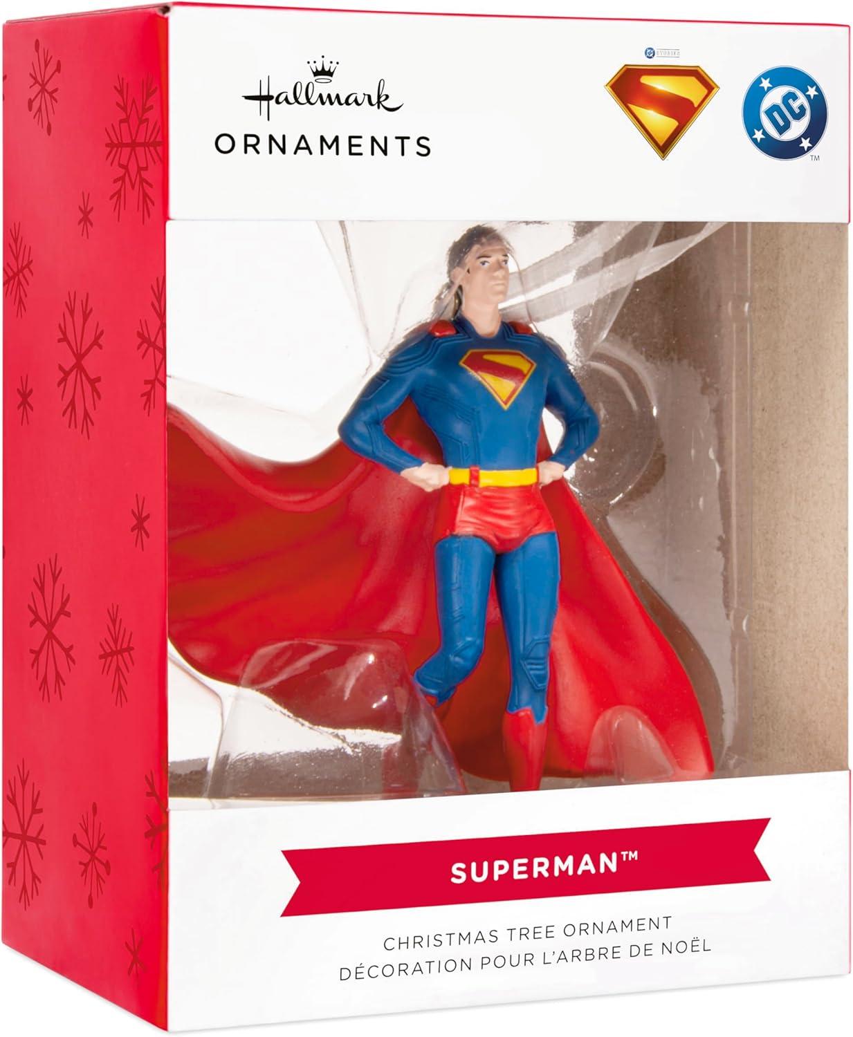 imageHallmark DC Superman Christmas Ornament Super Hero Gifts
