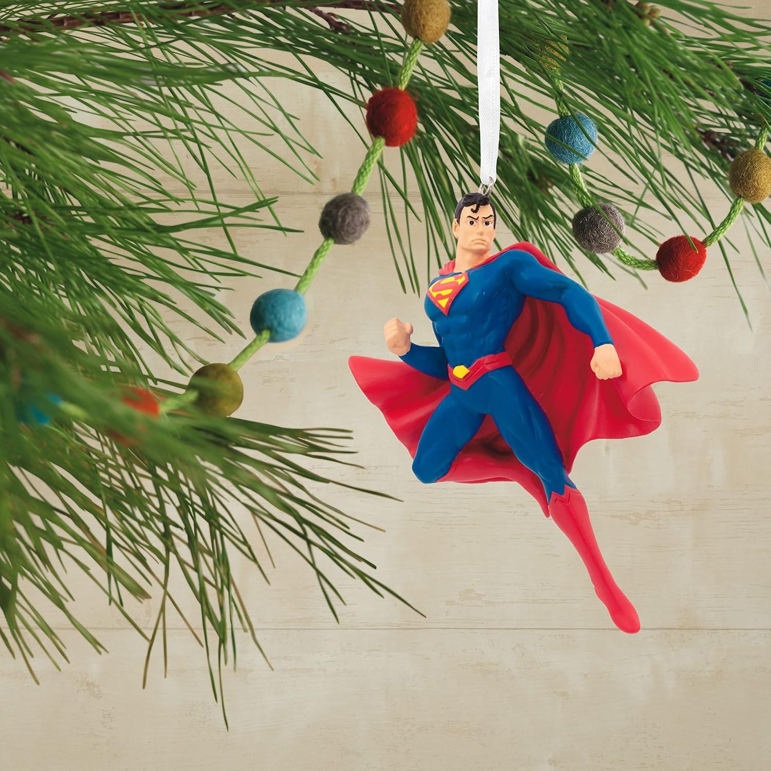 imageHallmark DC Superman Shield Christmas OrnamentDC Comics Superman