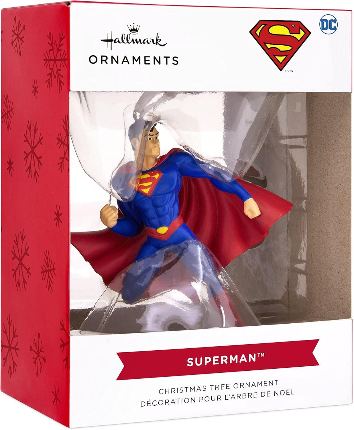 imageHallmark DC Superman Shield Christmas OrnamentDC Comics Superman