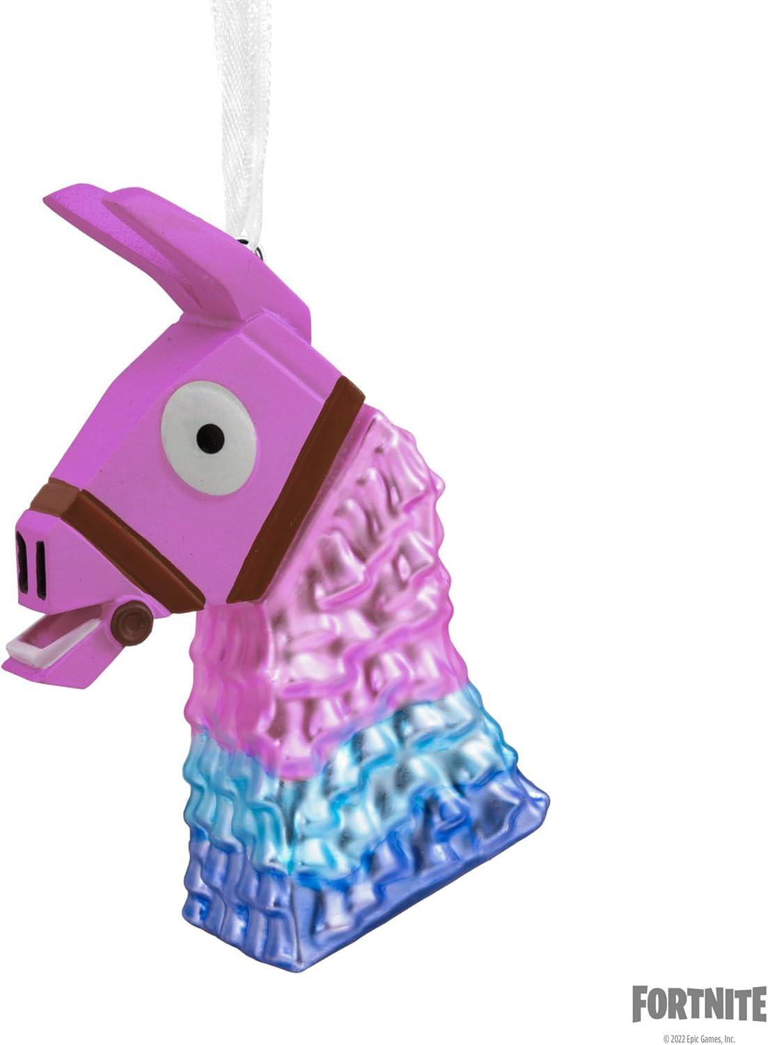imageHallmark Fortnite Llama Loot Blown Glass Christmas OrnamentLlama Loot