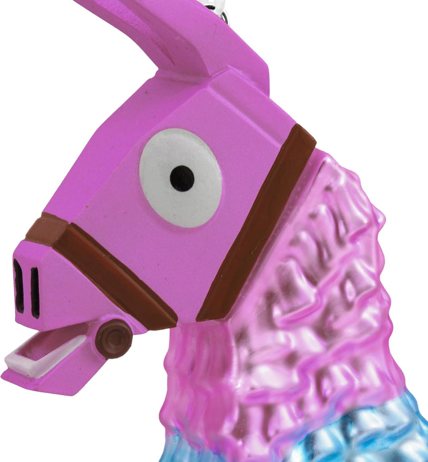 imageHallmark Fortnite Llama Loot Blown Glass Christmas OrnamentLlama Loot