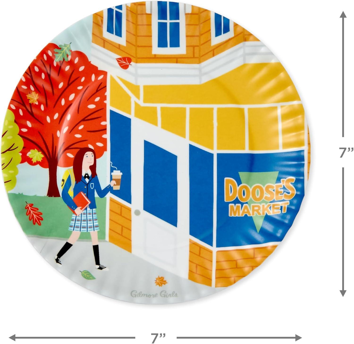 imageHallmark Gilmore Girls Appetizer Plates Set of 4 Lukes Diner Dooses Market Stars Hollow Mom Gift for Mothers Day