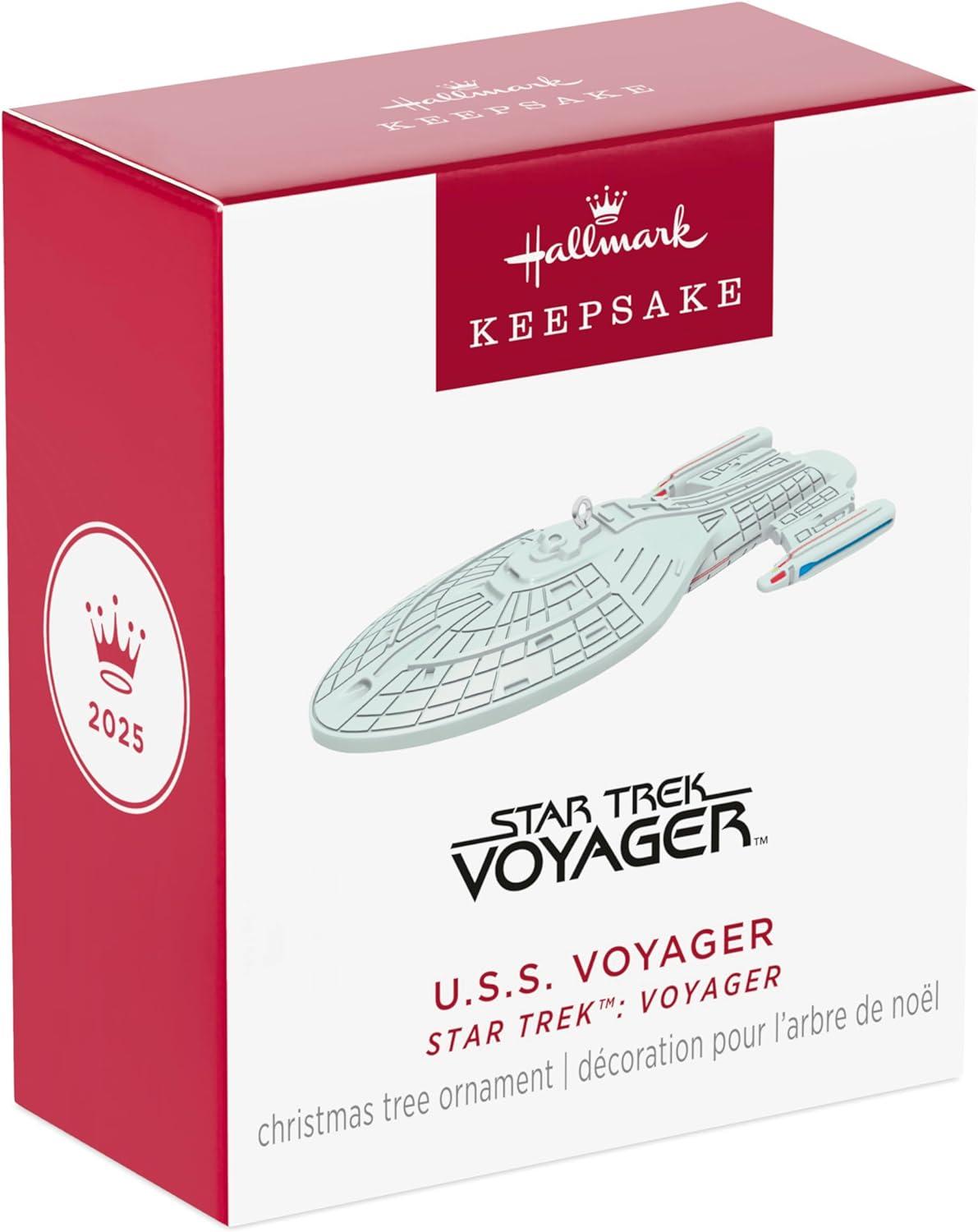 imageHallmark Keepsake 175quot Mini Christmas Ornament 2025 Star Trek Voyager Seven of Nine Gifts for TrekkiesUSS Voyager
