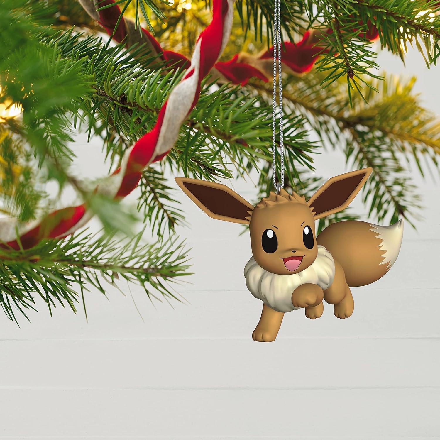 imageHallmark Keepsake Christmas Ornament 2022 Pokmon Eevee ResinEevee