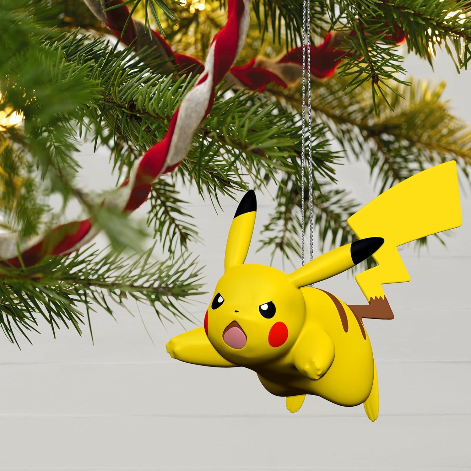 imageHallmark Keepsake Christmas Ornament 2022 Pokmon Eevee ResinPikachu