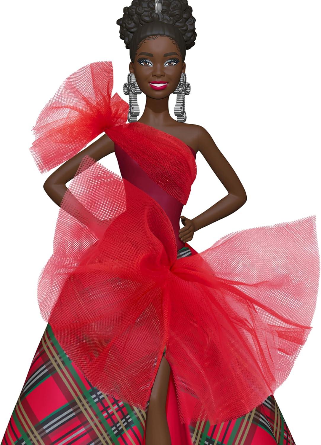 imageHallmark Keepsake Christmas Ornament 2025 2025 Latina Holiday Barbie Gifts for Barbie Fans2024 Black Holiday Barbie