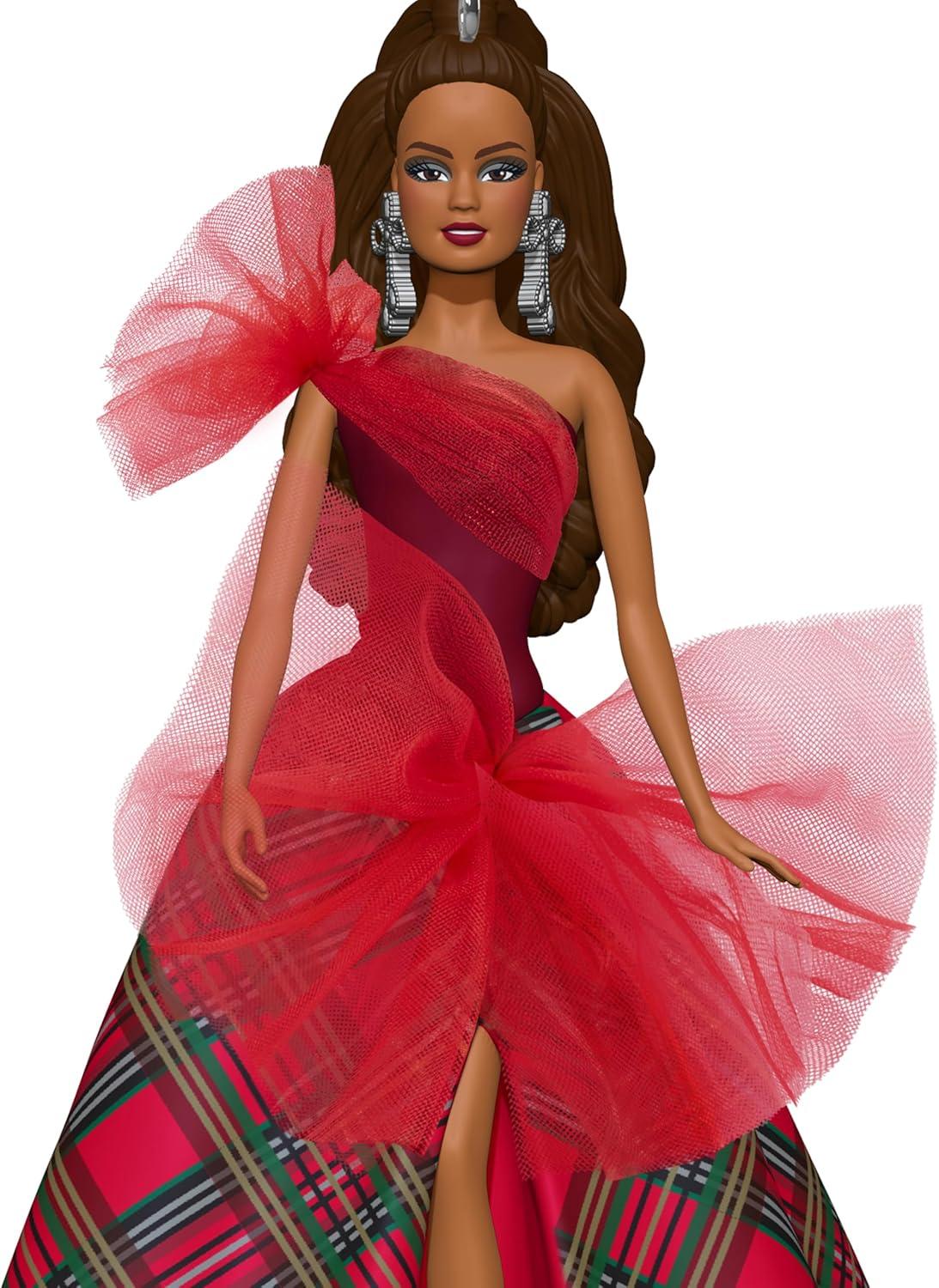 imageHallmark Keepsake Christmas Ornament 2025 2025 Latina Holiday Barbie Gifts for Barbie Fans2024 Latina Holiday Barbie