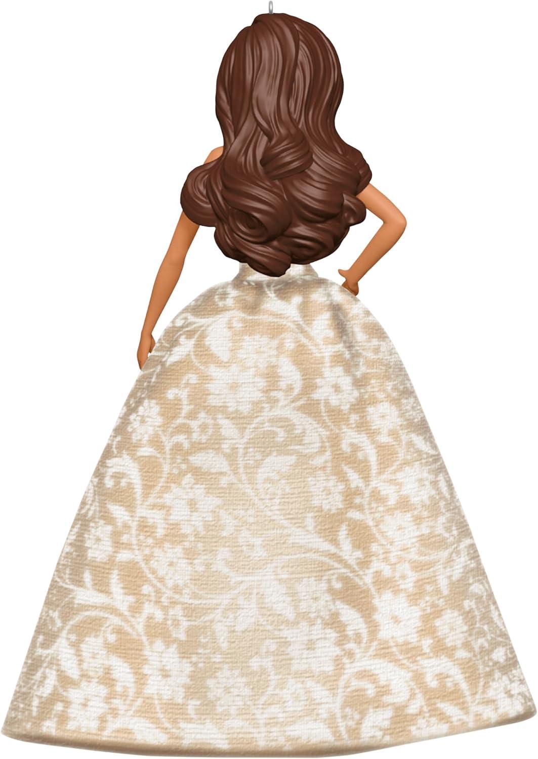 imageHallmark Keepsake Christmas Ornament 2025 2025 Latina Holiday Barbie Gifts for Barbie Fans2025 Latina Holiday Barbie