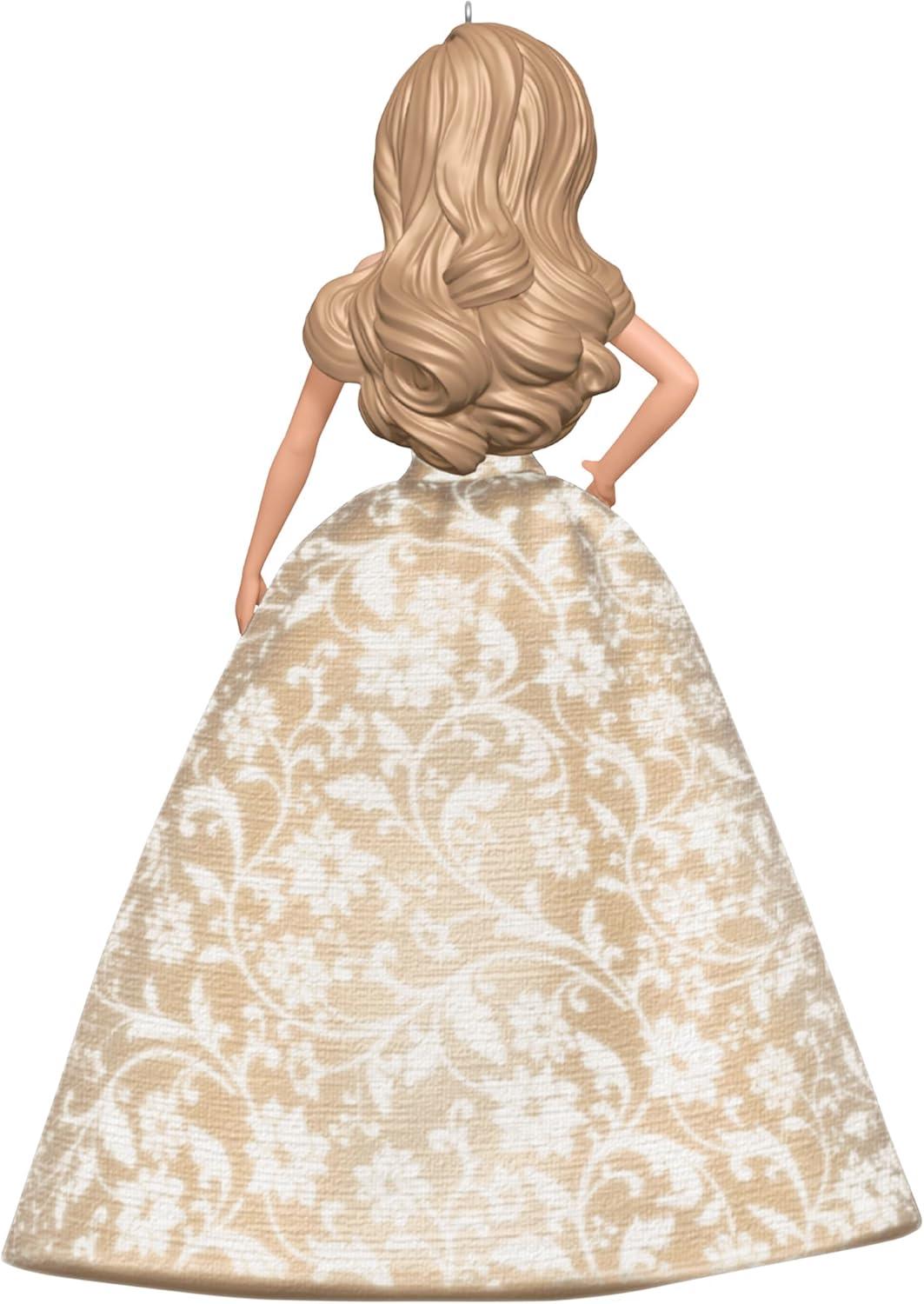 imageHallmark Keepsake Christmas Ornament 2025 2025 Latina Holiday Barbie Gifts for Barbie Fans2025 White Holiday Barbie